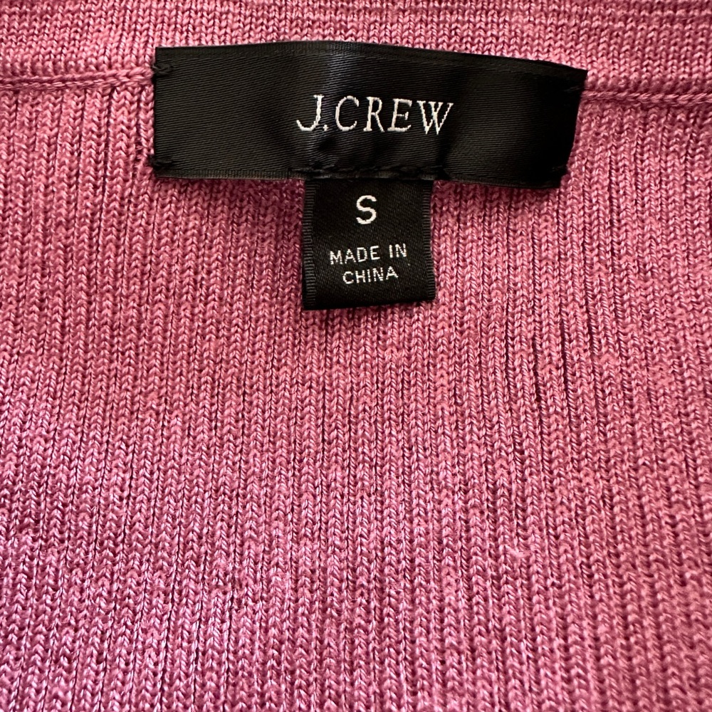 J.Crew Ribbed Button-front Dress - Picture 8 of 9